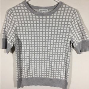 Liz Claiborne Grid Sweater - sz M
